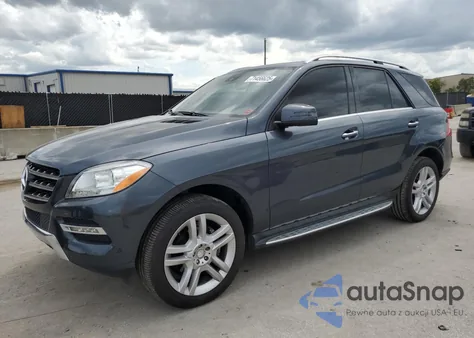 2015 Mercedes-Benz Ml 350 4Matic из США, поврежденный, VIN 4JGDA5HB5FA503040